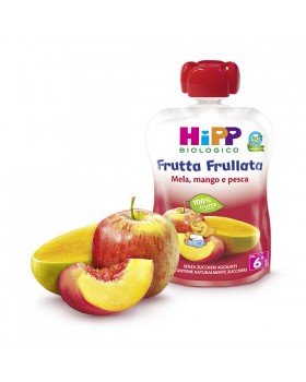 HIPP BIO - FRUTTA FRULLATA MELA/MANGO/PESCA 90 G