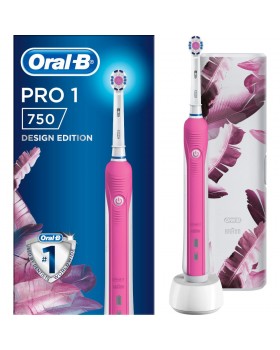 ORALB - POWER PRO1  3DW 750 LIMITED ROSA