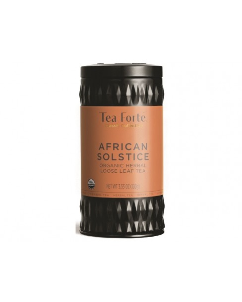 Tea Fortè - LATTA AFRICAN SOLSTICE Tè rosso vaniglia roiboos  