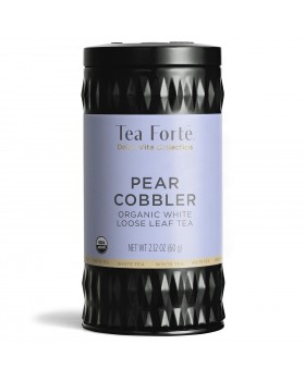 Tea Forté - PEAR COBBLER Tè Bianco Biologico di Pera e Litchi