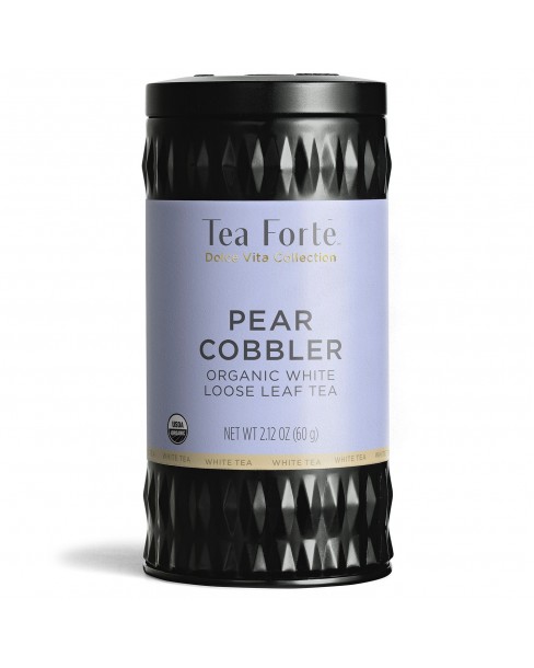 Tea Forté - PEAR COBBLER Tè Bianco Biologico di Pera e Litchi