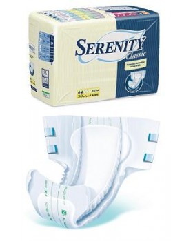 PANNOLONE PER INCONTINENZA SERENITY CLASSIC SUPERDRY FORMATO EXTRA LARGE 30 PEZZI