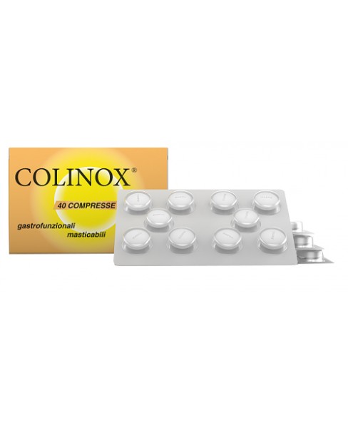 COLINOX 40 COMPRESSE MASTICABILI GASTROFUNZIONALI 56 G