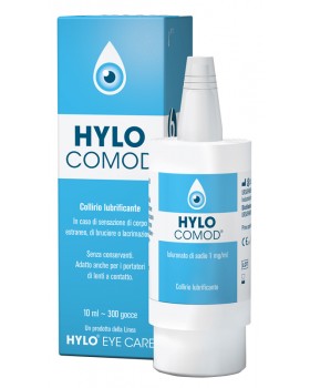 HYLO-COMOD GOCCE OCULARI IALURONATO DI SODIO 0,1%  FLACONCIN O 10 ML