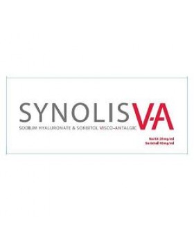 SIRINGA INTRA-ARTICOLARE SYNOLIS V-A SODIO IALURONATO 20 MG + SORBITOLO 40 MG 2ML 1 PEZZO