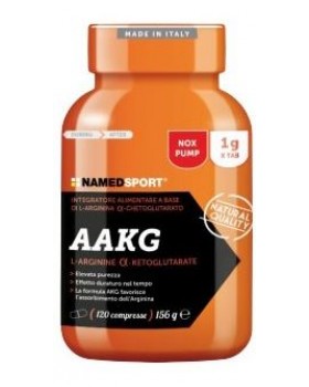 NAMED SPORT - AAKG  Integratore alimentare a base di Arginina alfa-chetoglutarato 120 Cps
