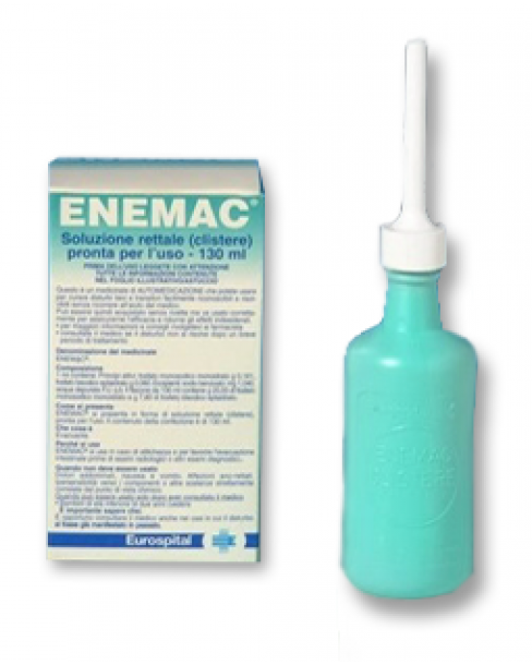 ENEMAC*1 flacone 130 ml 16,1 g/100 ml + 6 g/100 ml soluz ret t