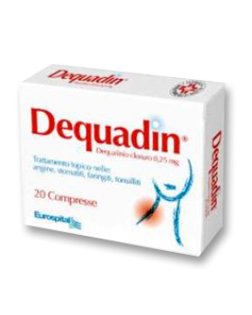 DEQUADIN*20 cpr 0,25 mg