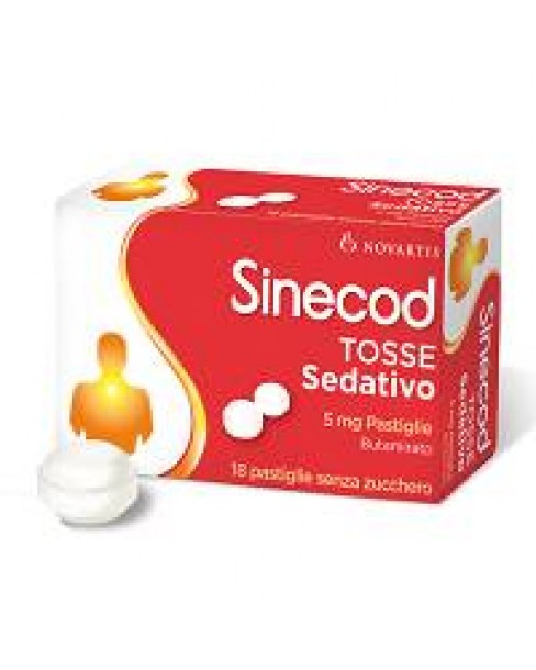 SINECOD TOSSE SEDATIVO*18 pastiglie 5 mg