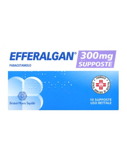 EFFERALGAN*10 supp 300 mg