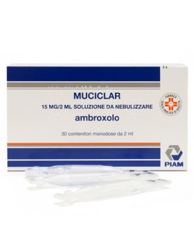 MUCICLAR*soluz nebul 30 monod 15 mg 2 ml