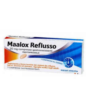 MAALOX REFLUSSO*7 cpr gastrores 20 mg