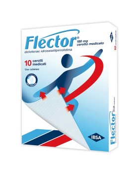FLECTOR*10 cerotti medicati 180 mg
