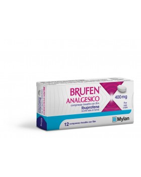 BRUFEN ANALGESICO*12 cpr riv 400 mg