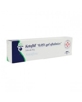 KETOFTIL*gel oftalmico 10 g 0,5 mg/g