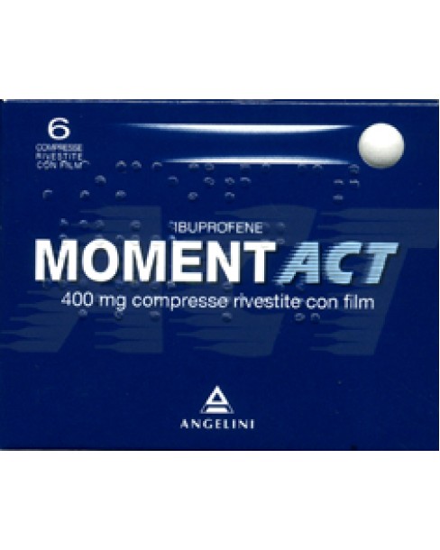MOMENTACT*6 cpr riv 400 mg