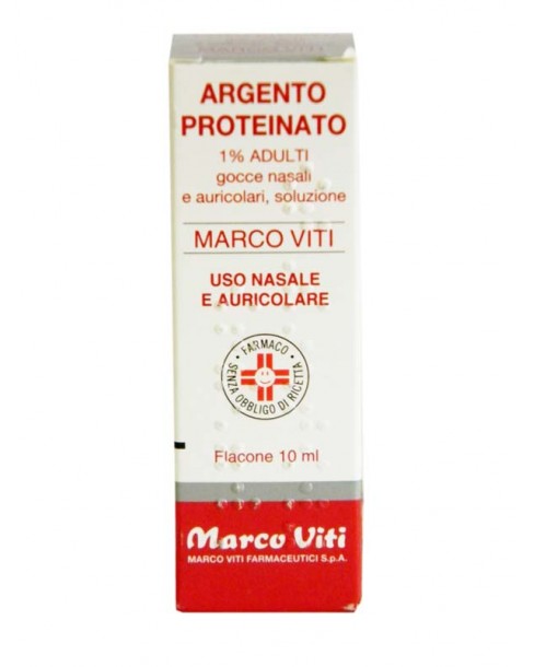 ARGENTO PROTEINATO (MARCO VITI)*AD gtt orl 10 ml 1%